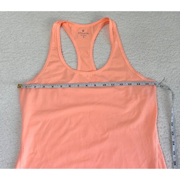 Athleta Tank Top Women's Racerback Size Small Peach - Picture 3 of 7